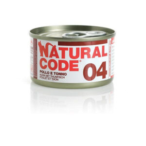 Natural Code לחתולים 85 גרם – 04: עוף וטונה