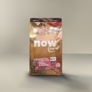 NOW Fresh לכלבים – בוגר – פורל, סלמון והרינג – 10 ק״ג