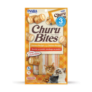 אינאבה CIAO Churu Bites לחתול עוף – 3×10 גרם