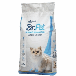 Dr. Pet חול מתגבש ריחני לחתולים 15 ק״ג