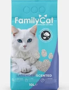 Family Cat חול לחתולים 10 ליטר – לבנדר